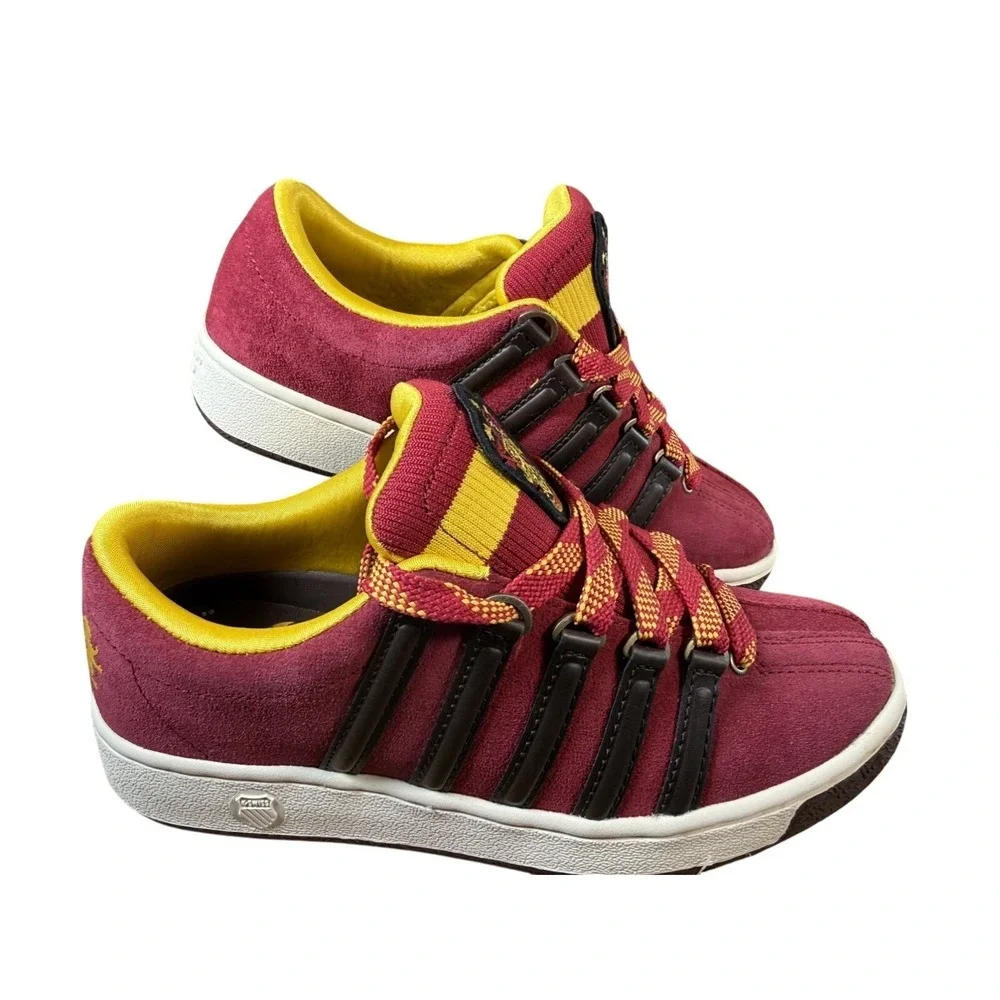 Harry Potter K-Swiss Gryffindor Sneakers NIB Size: Women's‎ 7.5 Men's 6 Youth 6Y